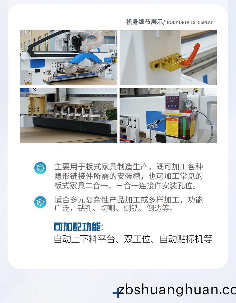 闆式傢具無(wu)孔工藝生(sheng)産線