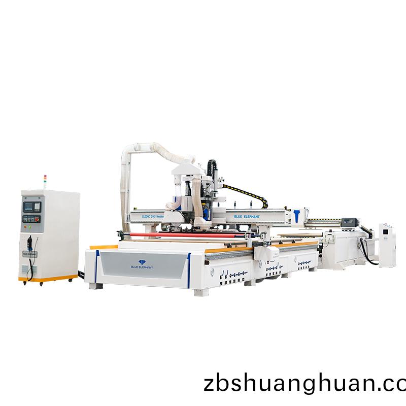 2140ATC 子母鋸(ju)開(kāi)料機(jī)上(shang)下料+貼(tie)標(biāo)機(jī)