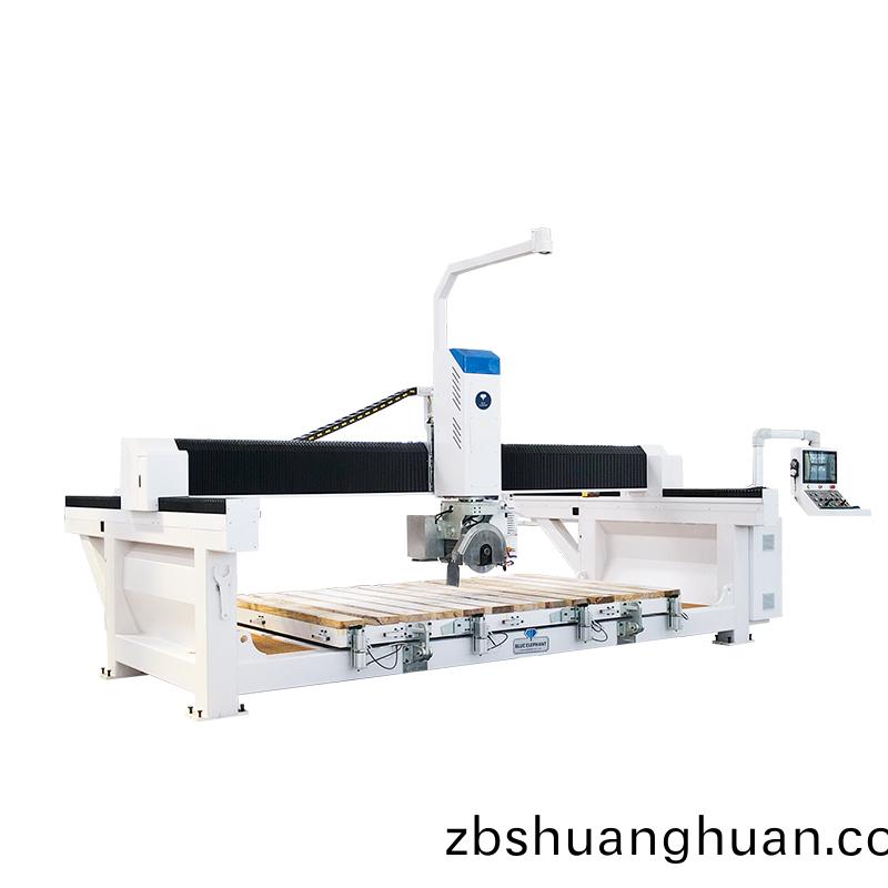 4+1數控橋切(qie)鋸帶挪料(liao)