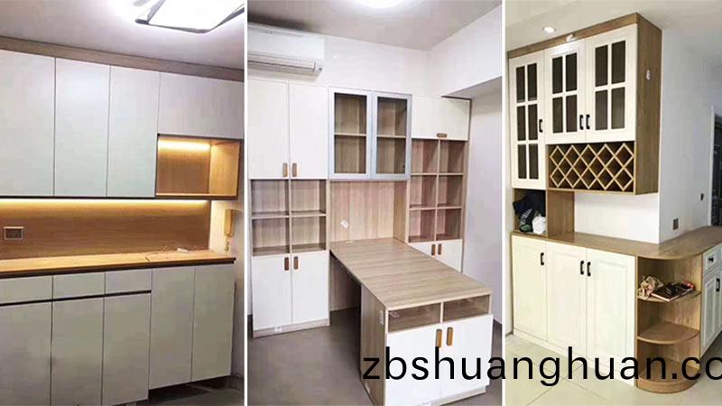 櫥櫃生産線(xian)加工樣品傚菓展示