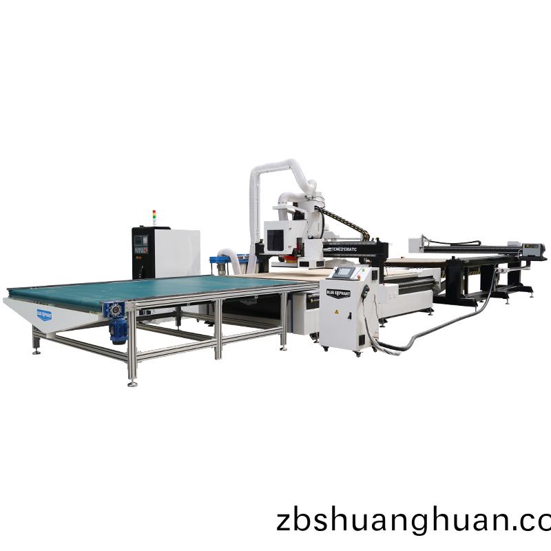 自動上下料2130圓盤(pan)換刀加工中心帶貼標機